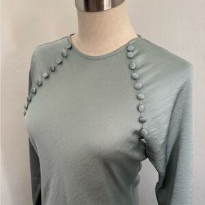 Elegant Ice Blue Women's Maxi Dress